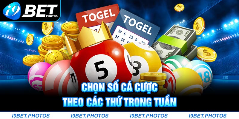 Chọn số cá cược I9BET theo thứ trong tuần